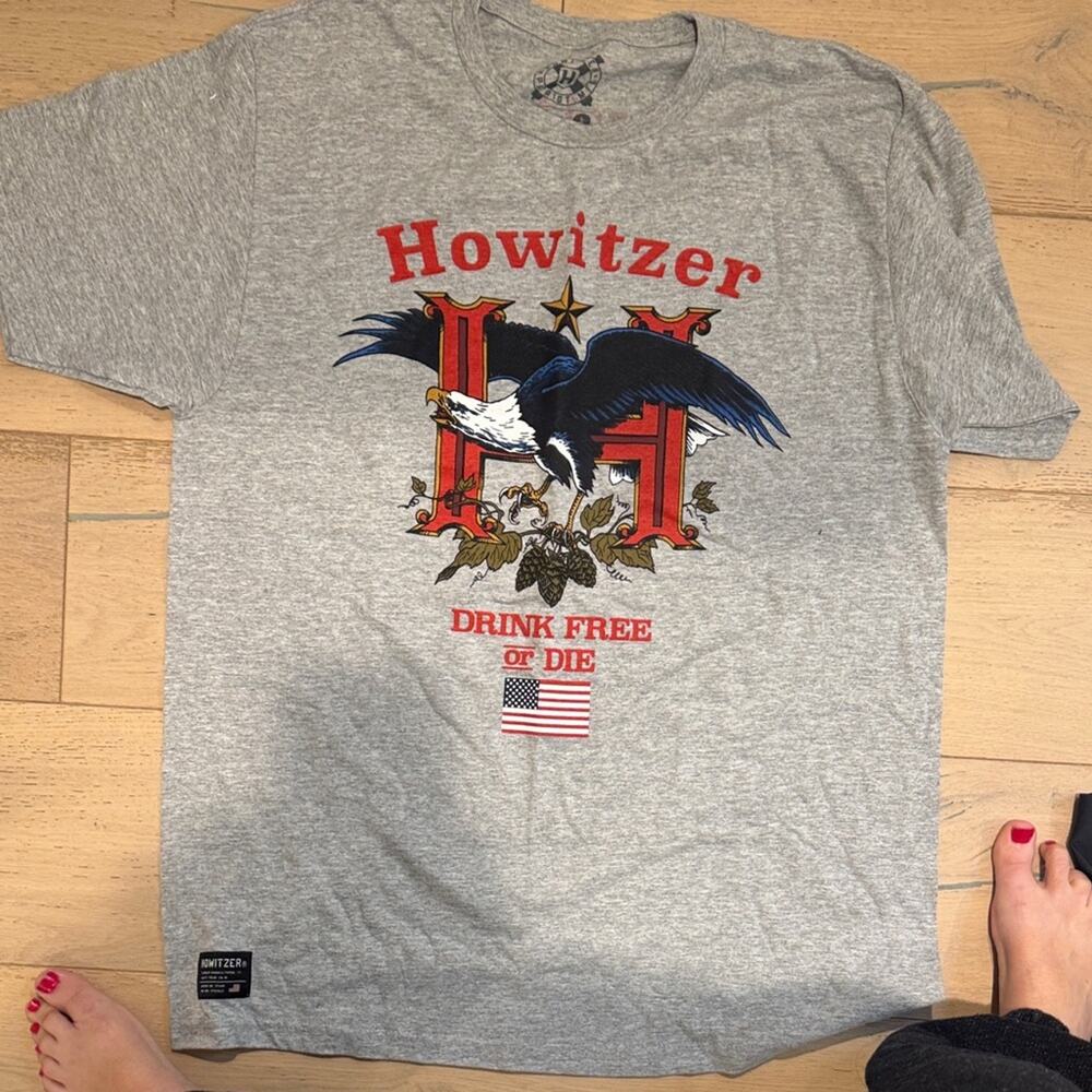 Gray howitzer us patriot Graphic T-Shirt for Men